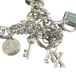 Armani Exchange silver bracelet